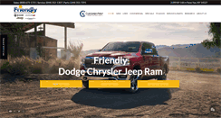 Desktop Screenshot of friendlydodgechryslerjeep.com